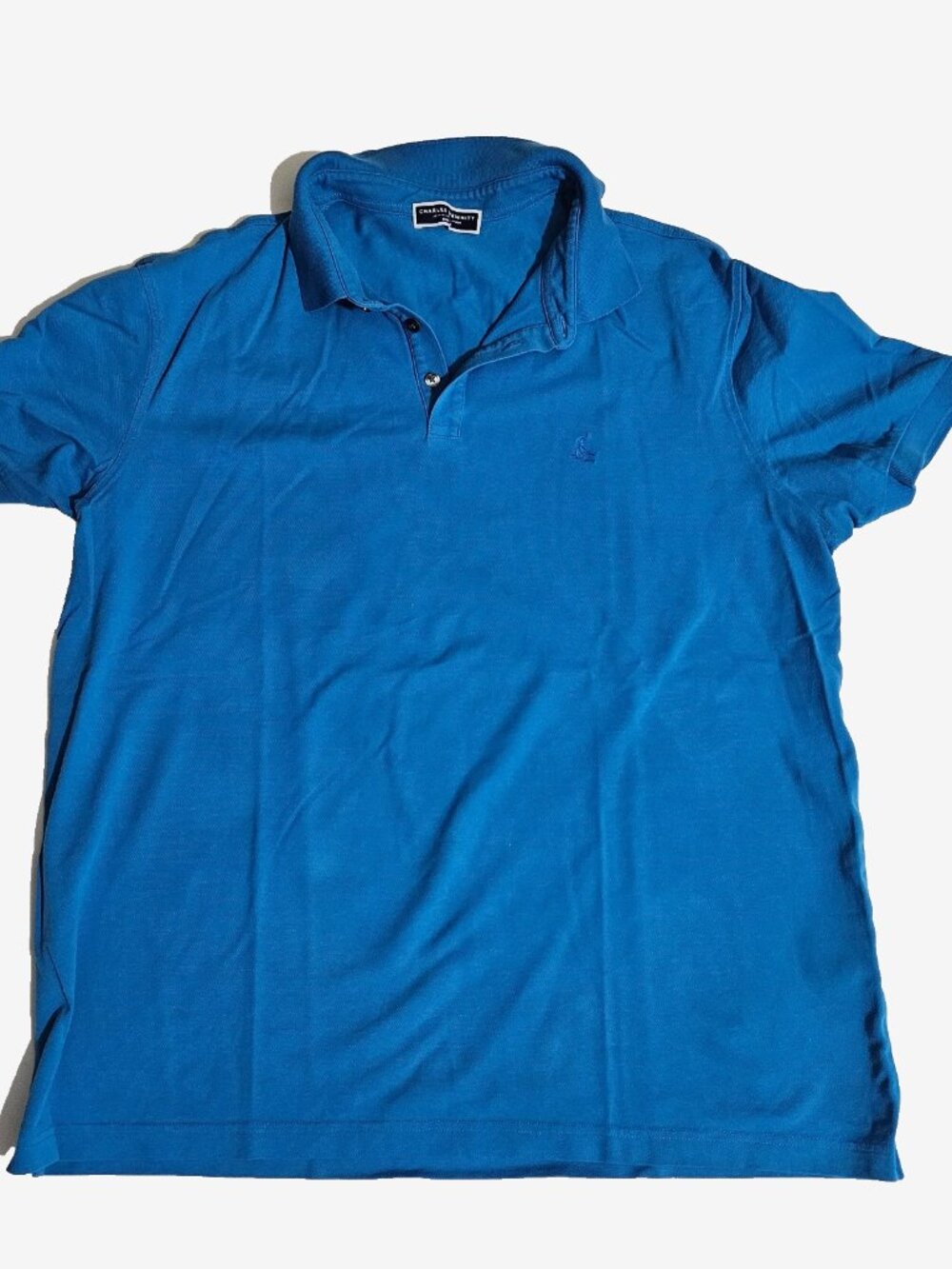 Charles Tyrwhitt Men’s Light Blue Polo Shirt Size XL
